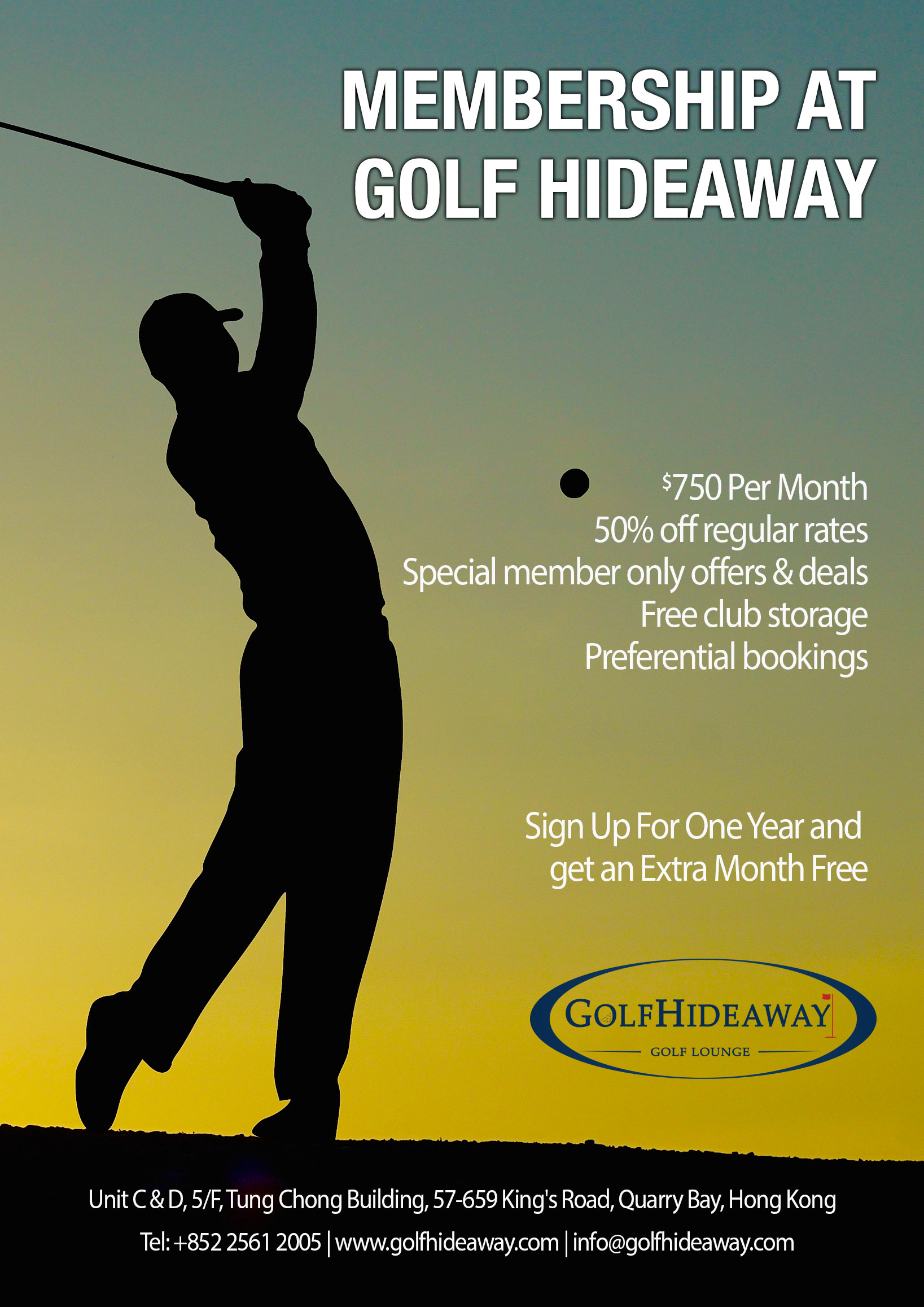 Membership at Golf Hideaway